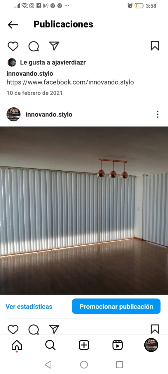 Persianas Verticales para Living (sin blackout)